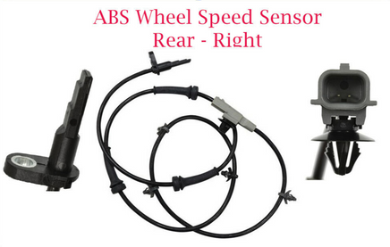 Set of 4 ABS Wheel Speed Sensor Front - Rear L/R Fits OEM#ZX00A  Altima Maxima