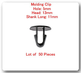 (Lot 50 Pc) Multi Purpose Molding Clip Retainer 90467-08004 08011 Fits: Lexus
