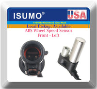 ABS Wheel Speed Sensor W/Electrical Connector Front Left: Ford Lincoln Mazda RWD