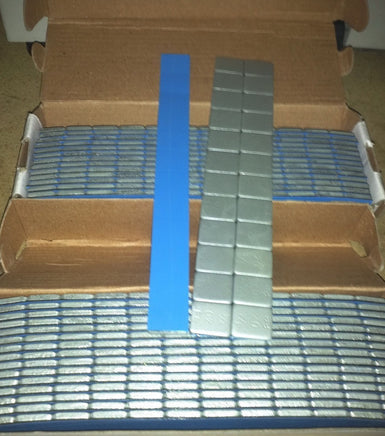 720 PC 1/4 OZ  0.25 STICK ON WHEEL WEIGHT BALANCE 60 STRIPS TOTAL OF180 OUNCES 