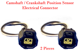 Pair Cam/Crankshaft Position Sensor Connector Fit Ford Mazda Mercury 2001-2011