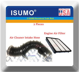 Air Cleaner Intake Hose W/Clamps & Air Filter Fits:Toyota Camry Solara L4 2.2L