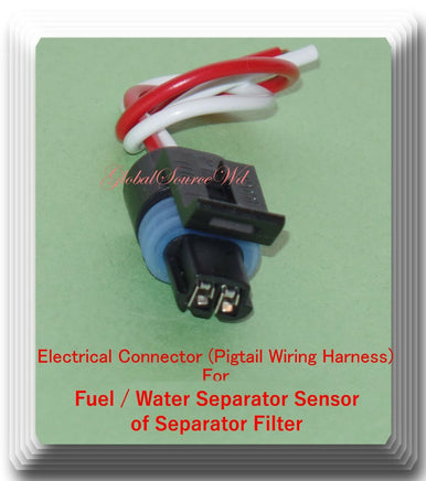 Fuel/Water Separator Sensor & Connector Fits Ram 2500 3500 2000-2002 5.9L 6 Cyl