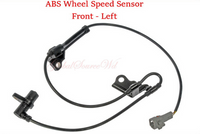 4x ABS Wheel Speed Sensor + Connectors Front Left/Right Fits Corolla Matrix Vibe