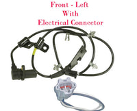2 ABS Wheel Speed Sensor & Connector Front L/R Fits Hyundai Elantra 01-06 2.0L