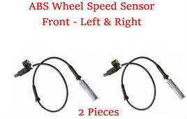 2X ABS3360FLR ABS Wheel Speed Sensor Front R&L For:BMW 318 320 323 325 328 M3 Z3