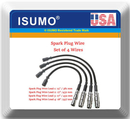  Set of 4 Wires Spark Plug Wire set SPWS845M Fits: Mercedes-Benz B200 2006-2010