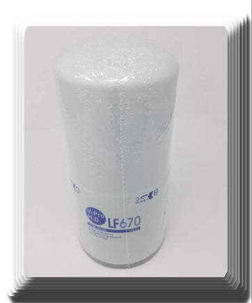 12 X Engine Oil Filter LF670 Fits: Cummins Engine for more of 2100 Vehicles