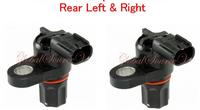 Set 4 ABS Wheel Speed Sensor Front - Rear Left / Right Fits:4WD Ram 2500 3500