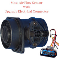 Mass Air Flow Sensor & Upgrade Connector Fits Beetle Bora Jetta Rabbit 5Cyl 2.5L