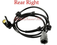 4 x  ABS Wheel Speed Sensor Front & Rear For NISSAN Titan 2004-2007 8 Cyl 5.6L
