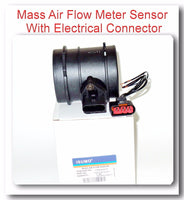 Mass Air Flow Meter W/ Connector Fits:Audi S4 2000 - 2002 V6 2.7L Turbocharged