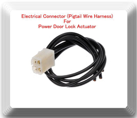 4 Wires Connector of Power Door Lock Actuator DLA299 Fits:Mercury Villager 96-98