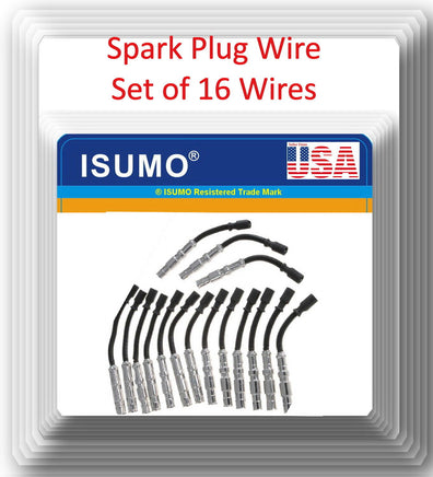 Spark Plug Wire Set 16 Kits Fits:OEM#1121500418 Mercedes-Benz V-8  8Cyl  98-11