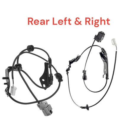 ABS Wheel Speed Sensor Harness Rear Left & Right Fits Toyota Lexus