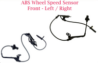 4 x ABS Wheel Speed Sensor & Connectors Front-Rear L/R Fits: Acura MDX 2007-2013