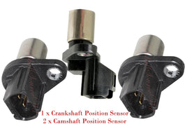 Camshaft / Crankshaft Position Sensors With Connectors Kits Fits Lexus Toyota