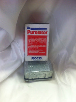 F50033 PUROLATOR FULE FILTER Fits: BUICK CADILLAC CHERVOLET GMC OLDSMOBILE PONTI