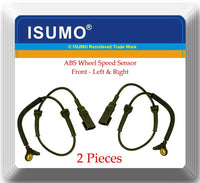 4 ABS Wheel Speed Sensor Front -Rear Right & Left Fits:Transit Transit Connect