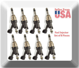 Set of 8 x Fuel Injector OEM12668390 Fits: CTS 16-18 Camaro 17-18 Corvette 15-18