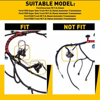 F81Z-12B637-EA Engine Wiring Harness For F250 F350 Super Duty 1999-2001