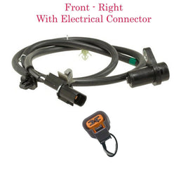 ABS Wheel Speed Sensor & Connector Front Right Fit: Outlander 2003-2006 4cyl 2.4