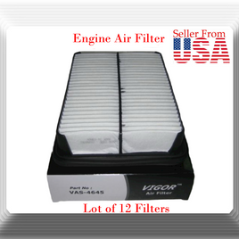 Lot 12 x Eng Air Filter Fits Fram CA6690 WIX 46192  Isuzu Mazda Toyota 1989-2004