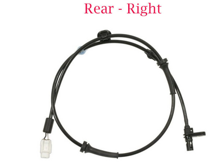 2 x ABS Wheel Speed Sensor Rear Left / Right Fits: Suzuki SX4 2007-2013  FWD