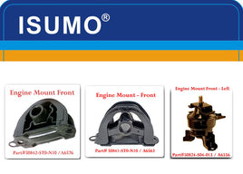 3 Pcs Engine Mount Front, Front Right & Front Left Fits CIVIC 99-00 CR-V	98-01