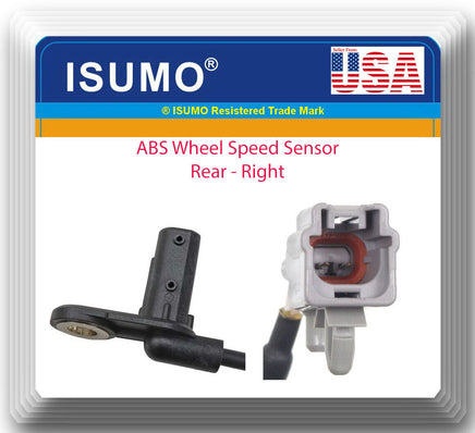 479007Y000 ABS Wheel Speed Sensor Rear Right Fit Nissan Maxima 2004-2008 V6 3.5L