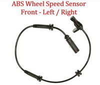 ABS Wheel Speed Sensor W/Connector Front L/R Fits: BMW 2 3 4 Active Hybrid 12-19