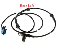 Set 4 ABS Wheel Speed Sensor Front-Rear Left & Right Fits Nissan Quest 2006-2009