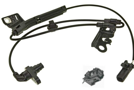 2 x  ABS Wheel Speed Sensor & Connector Front L/R Fits Pontiac Vibe 2009-2010