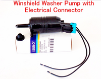 7610-113 Windshield Washer Pump & Connector For Buick Cadillac Chevrolet Pontiac