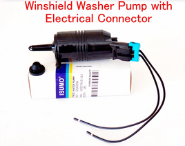 7610-113 Windshield Washer Pump & Connector For Buick Cadillac Chevrolet Pontiac