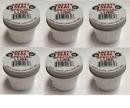6 Jars of 2oz Safety Seal Special Lube For Tire Repair 