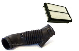 2 Pcs Air Intake Hose & Air Filter Fits Toyota Previa 1991 to 1997 4Cyl 2.4L