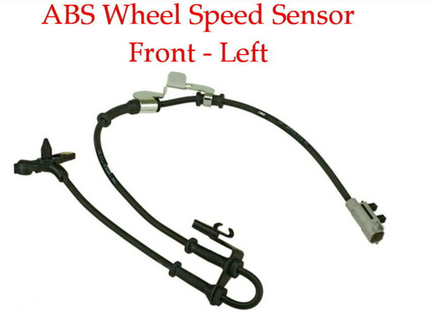 ABS Wheel Speed Sensor & Connector  Front Left Fits: Town & Country Voyager