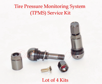 4 Kits Tire Pressure Monitoring System(TPMS)Sensor Service Kit Fits: Audi BMW &