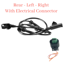 ABS Wheel Speed Sensor W/Connector Rear-Left or Right LR3 LR4 Range Rover Sport