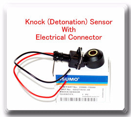 Knock (Detonation) Sensor W/ Electrical Connector Fits: Infiniti Nissan & Suzuki