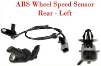 2 x ABS Wheel Speed Sensor Rear L/R  Fits Nissan March Note Versa 2012-2018