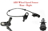 ABS Wheel Speed Sensor + Connector Rear Right ForMarch Micra Note Versa 12-19