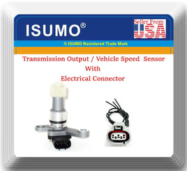 Trans Output Vehicle Speed Sensor W/Connector Fits: Lexus Toyota Auto Trans