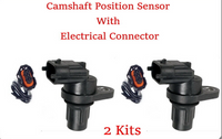 2 Camshaft Position Sensor  W/Connector For New Mercedes  C E G GL LM R S SL SLK