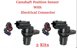 2 Camshaft Position Sensor  W/Connector For New Mercedes  C E G GL LM R S SL SLK