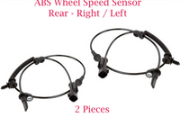 2 X ABS Wheel Speed Sensor AE9Z2C190A  Rear L/R Fits Fits Ford Lincoln 2010-2019