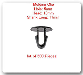 (Lot 500 Pc) Multi Purpose Molding Clip Retainer 90467-08004 Fits:Scion & Toyota