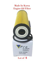 Lot of 6 ENGINE OIL FILTER SOE5514 HU514x Fits MERCEDES BENZ C CLASS AND SLK250