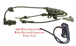 ABS Wheel Speed Sensor & Connector Front-Left Fits 4Runner 1Tacoma
